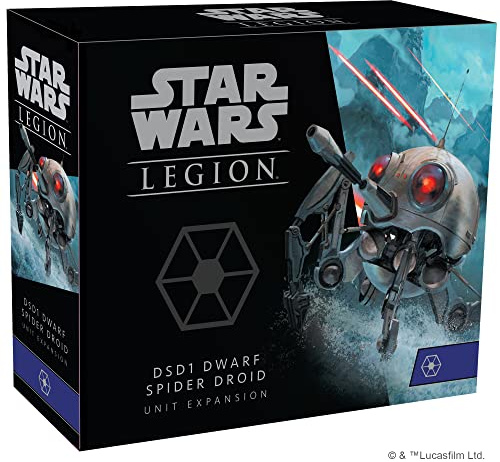 Atomic Mass Games , Star Wars Legion: Separatist Alliance Expansions: DSD1 Dwarf Spider Droid, Unit Expansion, Miniatures Game, Ages 14+, 2 Players, 90 Minutes Playing Time
