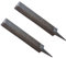 TT- 2pcs Halbrunde Flache Raspel Chisel Bit Feile, Rhombische Feile Holzgriff Metallschleifen Holzbearbeitung Gartenwerkzeug flachstumpf, zum Instandsetzen und Schärfen von Sägeketten