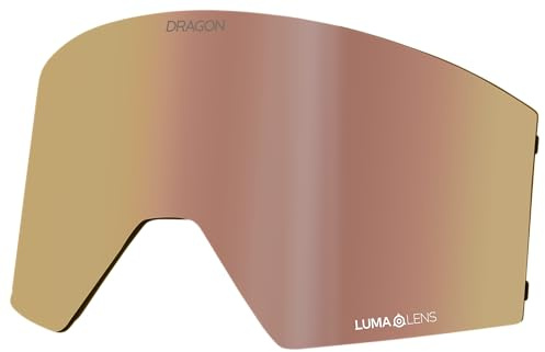 Dragon Unisex RVX MAG Snow Goggle Replacement Lens - Lumalens Rose Gold Ion