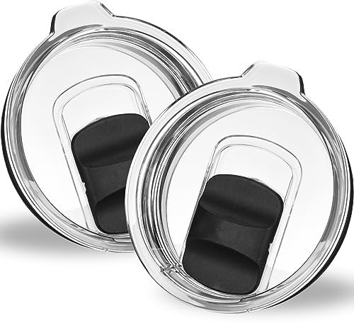 Becherdeckel für Yeti, magnetische Ersatzabdeckungen für 850 ml Trinkbecher, 400 ml Becher und 992 ml Strohhalm, 2 Stück