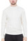 Mens Long Sleeve T-Shirt 100% Cotton Crew or Henley Neck Premium Top Ecru