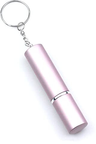 LUOFENG Dispenser Bottle,10ml Metal Spray Perfumes Sample Bottle Keyring Car Interior Gift Mini Portable Spray Perfumes Dispenser Bottle Keychain