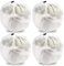 Wäschesäcke mit Kordelzug, 4 Pcs Wäschebeutel Wäschenetz Klein, Wäschesack Waschmaschine Laundry Bag für Reise, BH, Schuhe, Socken, Unterwäsche, Babywäsche