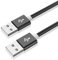 MOLKASIA Cable de carga rápida USB 2.0 de 480 Mbps, velocidad de transferencia USB 2.0 macho a macho para lector USB y portátiles duros