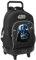 Star Wars Rebellion Großer Rucksack mit Rädern, kompakt, abnehmbar, ideal für Kinder verschiedener Altersgruppen, bequem und vielseitig, Qualität und Widerstandsfähigkeit, 33 x 22 x 45 cm, Schwarz,