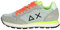 SUN68 Unisex Tom Fluo Sneaker, Grigio CHIARO, 45 EU