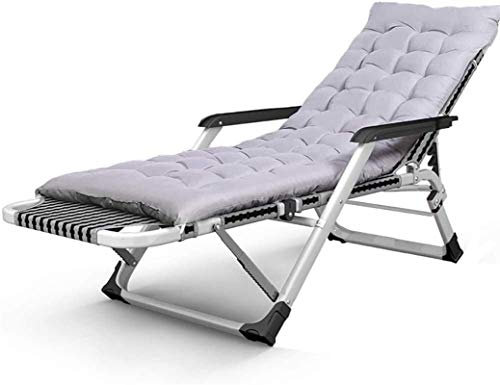 DRFGNF Klappbarer Liegestuhl, Sonnenliege, klappbarer Strandstuhl, Gartenliege, Büro, Esszimmer, Bett, Balkon, Liegestuhl, Strand, Camping, Sonnenliege, Sofa, tragbarer Stuhl, Tragkraft 200 kg, Son