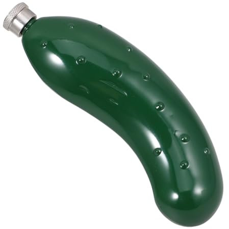 SOLUSTRE Flagon Flask Pickle Gummy Pickle Aromatisierte Süßigkeiten Bourbon Dekanter Stormtrooper Dekanter Pickle Goldfish Couponhub Dill Pickle Zuckerstangen Whiskey Dekanter Dekanter