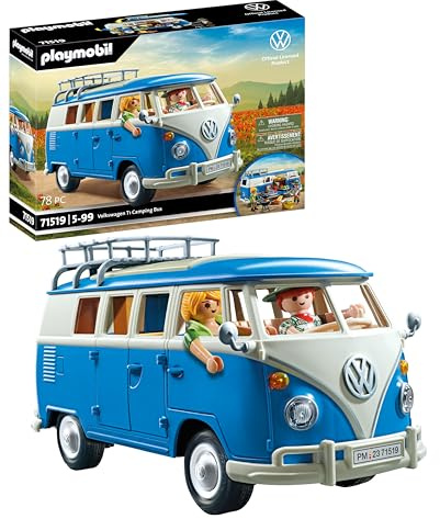 Playmobil VW T1 Campingbus, Blau