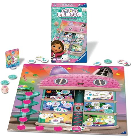 Ravensburger - The Travel Game Gabby's Dream House