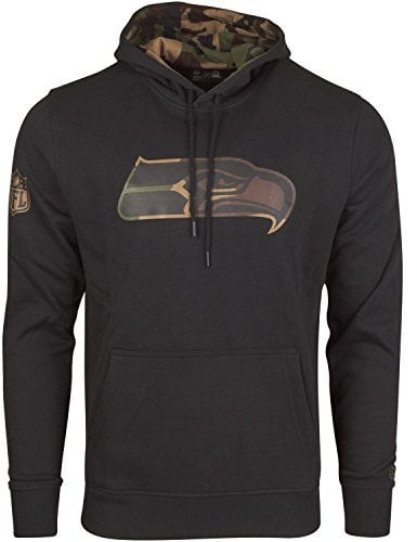 New Era Fleece Hoody - NFL Seattle Seahawks schwarz - M