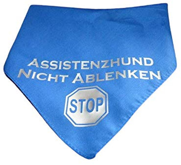 Hundehalstuch Assistenzhund Nicht ablenken