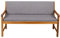 Gutekissen® Bankauflage Terrassen-Rasenbank oder Schaukel Gartenmöbel FK5 (200x50x50, Hellgrau)