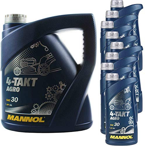 12 Liter Orignal MANNOL Motoröl SAE 30 4-TAKT AGRO API SG 11224304