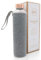 T&N Bouteille en verre 750 ml - Gourde boisson avec housse en néoprène - Gourde anti-fuite - Bouteille en verre borosilicate plus épais 100% sans BPA - Design fin