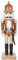PartyKindom Vintage Wohnkultur Nussknacker-Weihnachtsdekorationen – 22 9 cm Nussknacker-Figuren Nussknacker-Ornamente Für Wintertisch-Desktop-Kamin-Festival- Im Innenbereich
