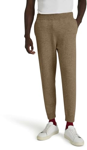 FALKE Herren Luxury Sweatpants Lässige Hose bequem lässig druckfreier Komfortbund weich atmungsaktives klimaregulierendes Kaschmir 1 Stück
