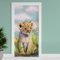 Finest Folia Türfolie 90x200 cm Türtapete Türposter Folie für Tür Wohnzimmer Kinderzimmer Küche Türaufkleber Bad Aufkleber selbstklebend TF04 (25 Löwe)