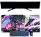 ButkUs One Piece Roronoa Zoro Anime Tappetino per mouse Gaming XXL, 800 x 300 mm, 3 mm impermeabile e antiscivolo, superficie strutturata per PC e computer portatili