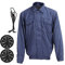 Klimaanlagen-Shirt, Sommer Für Herren, Kühljacke, Weste, Kühlventilator-Jacke, Arbeitskleidung Mit Ventilator(L)
