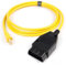 1pcs ENET für RJ45 Ethernet Interface OBD3 Schnittstellenkabel,für BMW ENET (Ehernet zu OBD) Interface Cable, Coding für F Series für BMW