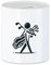 Hey!Print Silhouette eines Golfspielers Golfbag Spardose - Stilvolle Geschenkidee