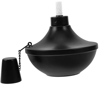 Cabilock Linterna de Mesa de Metal con Forma de Bote para Exteriores Linternas para Jardín Velas sin Recargables para Fiestas
