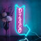 Looklight Disco Letrero de Neón Flecha Rosa Letreros de Neón Led Letra Disco Letrero Luz de Neón para Decoración de Pared Disco Letrero de Luz de Neón para Fiesta Disco Dormitorio Bar Club