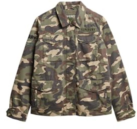 Superdry Damen Verzierte M65 Military-Jacke