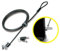 Wedge Shaped Laptop Anti-Theft Lock Suitable For DELL3 * 5MM Small Lock Hole