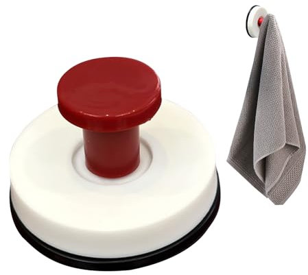 Ganchos de succión genéricos, ganchos de ducha de succión - Vestido Hook - No Organizador de utensilios de perforación, almacenamiento de herramientas extraíbles para el dormitorio del apartamento de