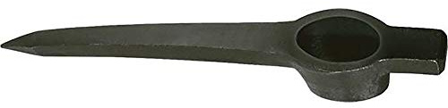 Idealspaten 3813302000 Einfachspitzhacke geschmiedet 1,5kg, grau, 40 x 25 x 15 cm