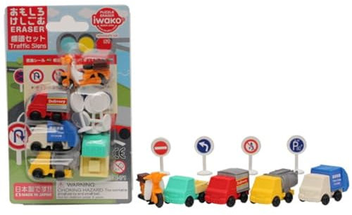 Puzzle Radiergummi Verkehrsschilder Traffic Signs (MQ6)