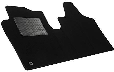 MDM SP-2798 Fußmatten Velours Autoteppich passend für Peugeot Expert II van 2007>2016, black