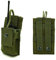 HWZ Adjustable 1000D Nylon Short Radio Pouch – Molle Radio Pouch Tactical Radio Holster (green)