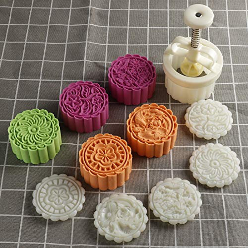 Keksstempel, 150 g, 5 Stück, Mond-Kuchenform, dick, verstellbar, Kekspresse, DIY-Dekoration, Handpresse, Kuchenform