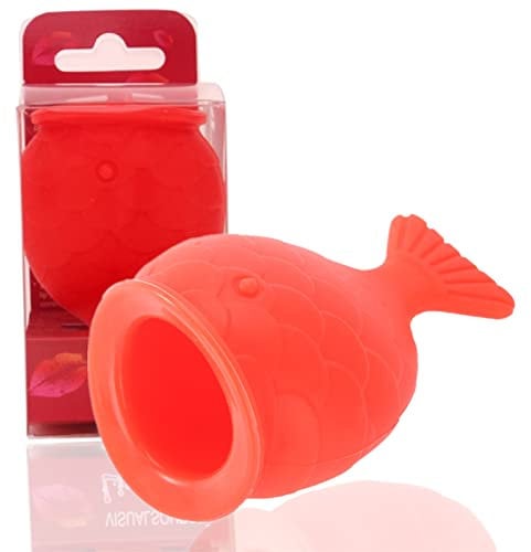 Lip Plumper, Women Portable Fish-Shaped Lip Enhancement Device Beauty Tool Makes Your Lip Looks More Full