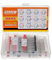 HUAREW 12 Werte 300 Stück Gleichrichterdiode 1N4001 1N4002 1N4004 1N4005 1N4007 1N5404 1N5406 1N5408 Schottky-Diode 1N5817 1N5818 1N5819 Schaltdiode 1N4148 Klassifizierungs kit