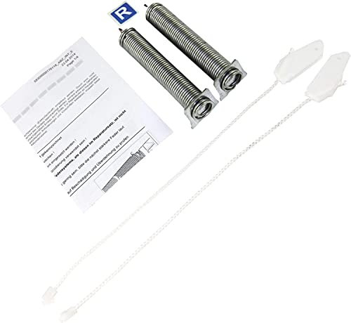 sparefixd Türfeder & Seilschnur Reparaturset für Siemens Geschirrspüler 00754866