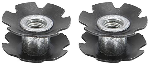 Casque de Vélo écrou étoile 23.6MM Fourche Avant de Vélo écrou étoile en Alliage D'aluminium écrou étoile pour Tube de Direction de Vélo de Route de Montagne