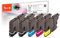 Peach B985 Spar Pack Plus Druckerpatronen (2xBK, C, M, Y) ersetzt Brother LC-985 für z.B. Brother DCPJ 125, Brother DCPJ 140 W, Brother DCPJ 315 W, Brother DCPJ 515 W, Brother MFCJ 220