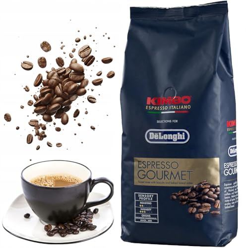 DeLonghi Kaffeebohnen Kimbo DLSC609 Espresso Gourmet, 1 kg