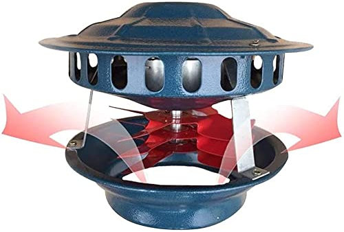 Extractor Humo para El Hogar, Extractor De Humos De Chimenea, Ventilador De Escape para Chimenea para Chimenea/Leña/Quemador De Leña En La Azotea C