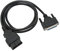 OBD2-Datenkabel, OBDII OBD2 DLC-Kabel 95171 1284 VCI Diagnostic Too DLC Datalink Cable Replacement for Acura