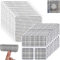 Window Screen Repair Patch Screen Door Replacement Repair Tape Self Adhesive Mesh Screen Kit for Repairing Holes and Tears 20Pcs