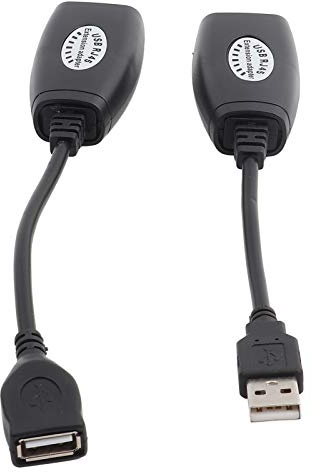 Aatraay USB Female to Rj45 Ethernet Male Adapter USB to Cat5 Adapter 24×10×3 USB 2.0 to Rj45 Ethernet Extension Extender Adapter Cable Wired LAN for Os X