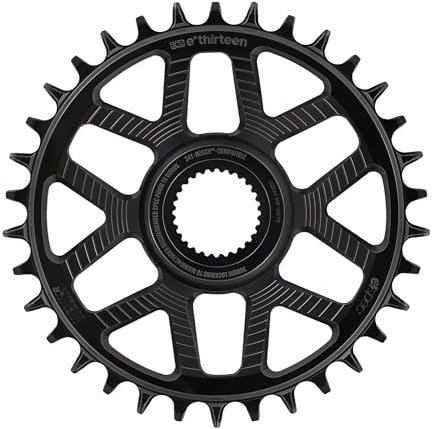 Helix R e*spec Kettenblatt – 34 Zähne – Bosch Gen4 Direct Mount – 52/55 mm Kettenlinie – 11/12 V kompatibel – Schwarz