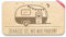 Frühstücksbrettchen Holz Natur - Camping - Frühstücksbrett - Zuhause ist, wo wir parken I Geschenk Wohnwagen I Wohnanhänger I Camper - 22x12 - Holz - brotzeitbrett für wohnmobil