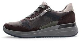 ARA Garda, Scarpe da Ginnastica Donna, Amarone Steel Blu Forest Moon, 39 EU Larga