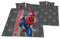 Charlotte Andersen Spiderman Double Bedding Polycotton Set | Official Marvel Duvet Cover & Pillowcases | 200x200cm Reversible Quilt Cover | Durable & Soft | Machine Washable (Grey, Double)